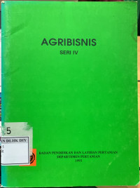 Image of AGRIBISNIS SERI IV