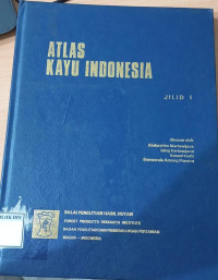 Image of ATLAS KAYU INDONESIA JILID I