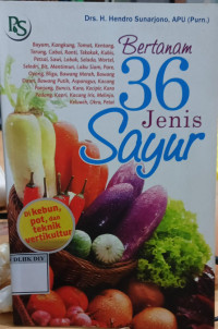 Image of BERTANAM 36 JENIS SAYUR