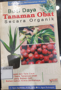 Image of Budi Daya Tanaman Obat Secara Organik