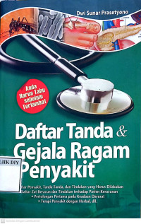 Image of DAFTAR TANDA & GEJALA RAGAM PENYAKIT
