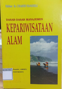 Image of DASAR-DASAR MANAJEMEN KEPARIWISATAAN ALAM