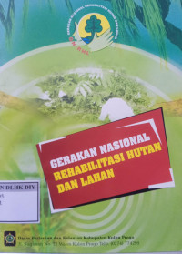 Image of GERAKAN NASIONAL REHABILITASI HUTAN DAN LAHAN