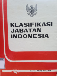 Image of KLASIFIKASI JABATAN INDONESIA
