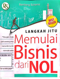 Image of LANGKAH JITU Memulai Bisnis dari NOL