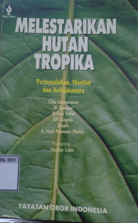 Image of MELESTARIKAN HUTAN TROPIKA