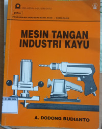 Image of MESIN TANGAN INDUSTRI KAYU