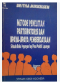 Image of METODE PENELITIAN PARTISIPATORIS DAN UPAYA-UPAYA PEMBERDAYAAN