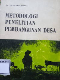 Image of Metodologi Penelitian Pembangunan Desa