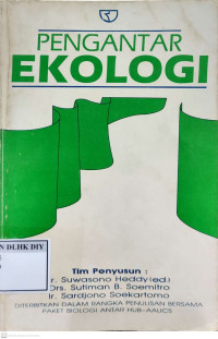 Image of PENGANTAR EKOLOGI