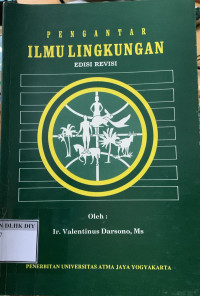 Image of PENGANTAR ILMU LINGKUNGAN