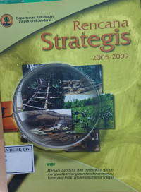 Image of rencana strategis 2005-2009