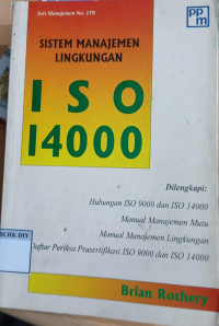 Image of SISTEM MANAJEMEN LINGKUNGAN ISO i4000