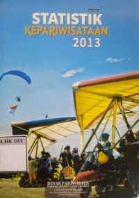 Image of STATISTIK KEPARIWISATAAN 2013