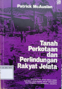 Image of TANAH PERKOTAAN DAN PERLINDUNGAN RAKYAT JELATA