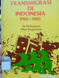 Image of TRANSMIGRASI DI INDONESIA 1905-1985