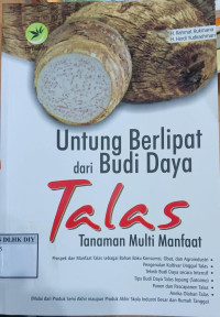 Image of UNTUNG BERLIPAT DARI BUDI DAYA TALAS TANAMAN MULTI MANFAAT