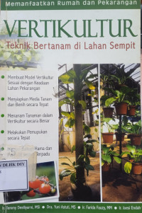 Image of VERTIKULTUR TEKNIK BERTANAMAN DI LAHAN SEMPIT